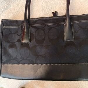 Coach black purse